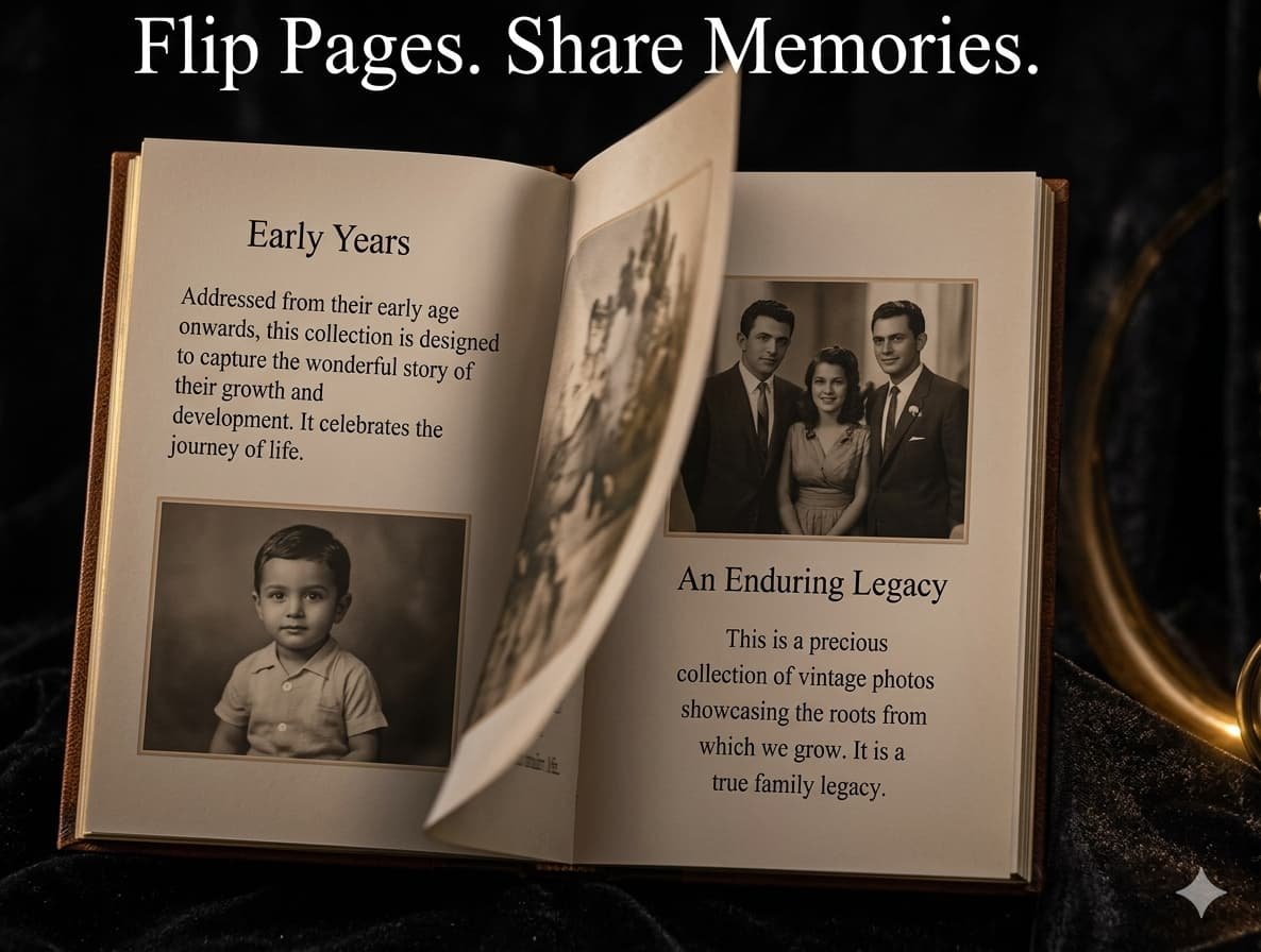 Flip Pages — Share Memories