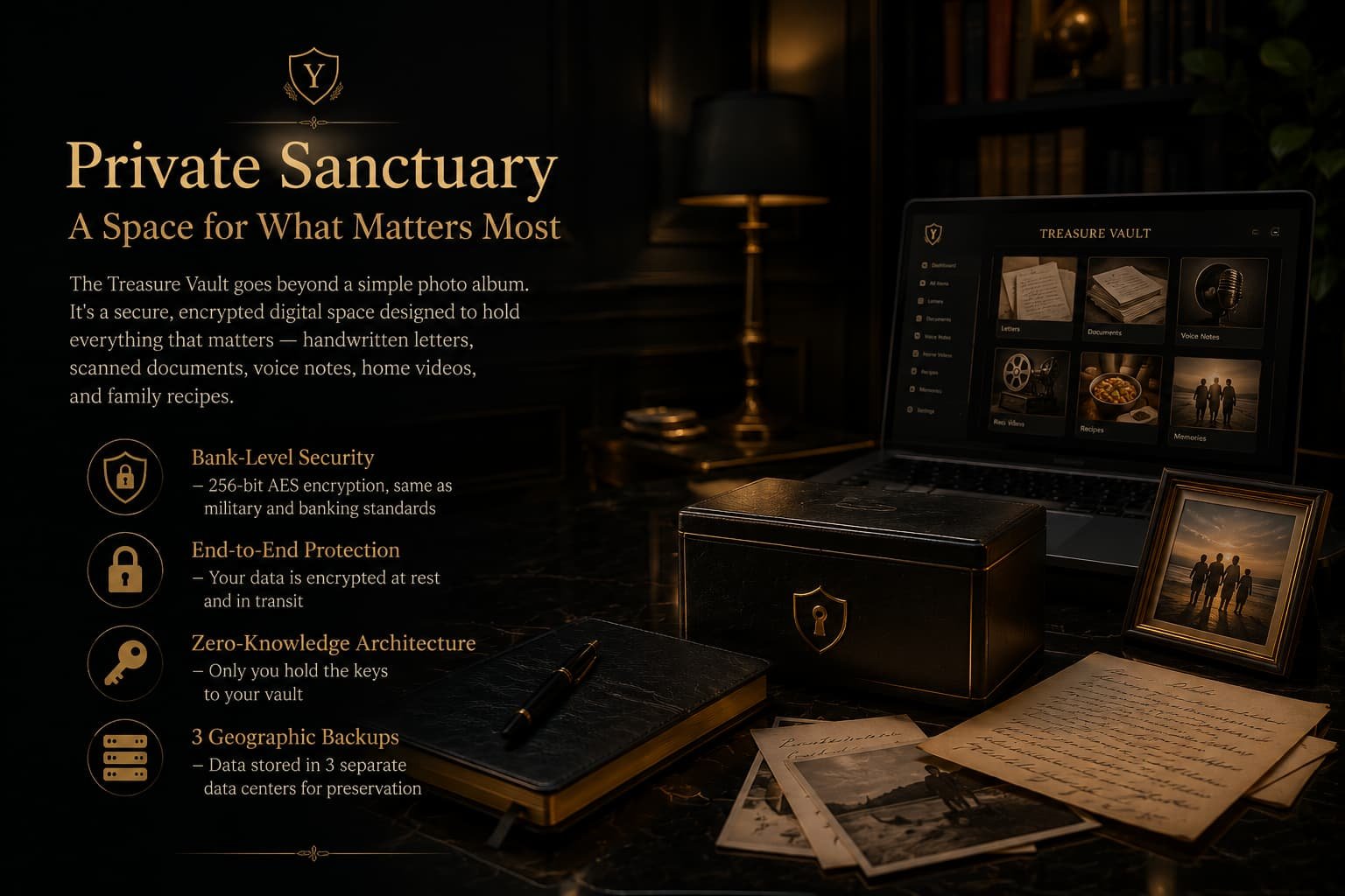 Treasure Vault Features